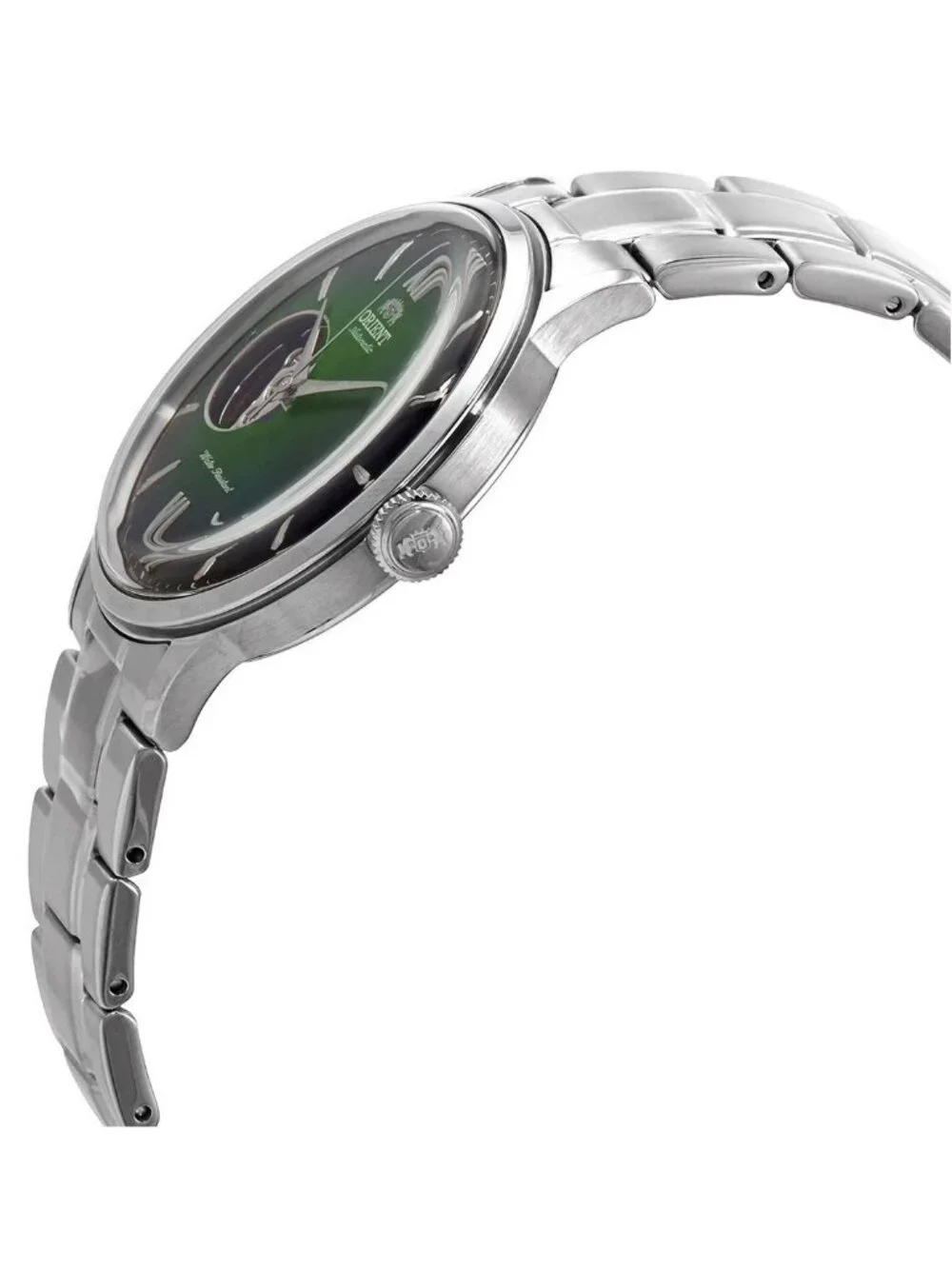 NWT Orient Helios Automatic Green Dial Men's Watch